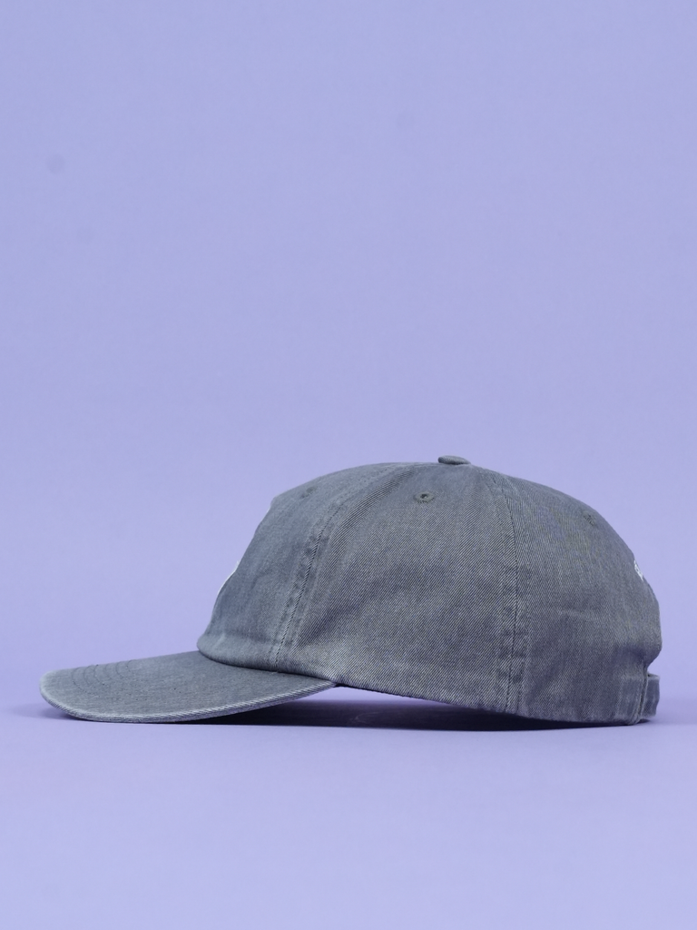 Supreme Pigment Print S Logo 6-Panel (FW22) Grey