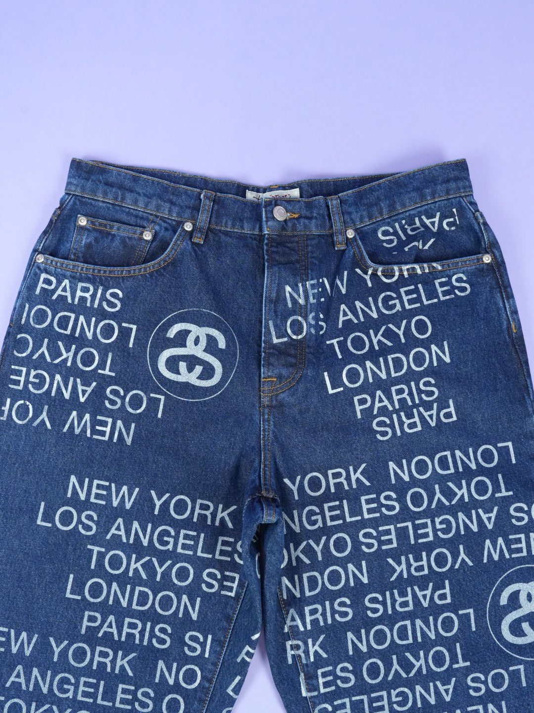 Stussy Big Ol' Denim City Link Jean One Wash