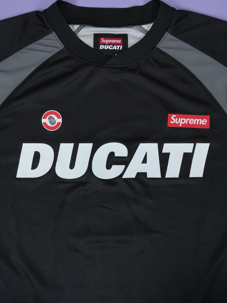 Supreme / Ducati Soccer Jersey Black