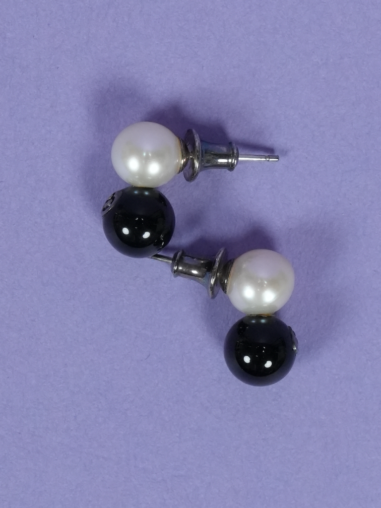 Stussy 8 Ball Earring (Set 2 Pairs) Sterling Silver