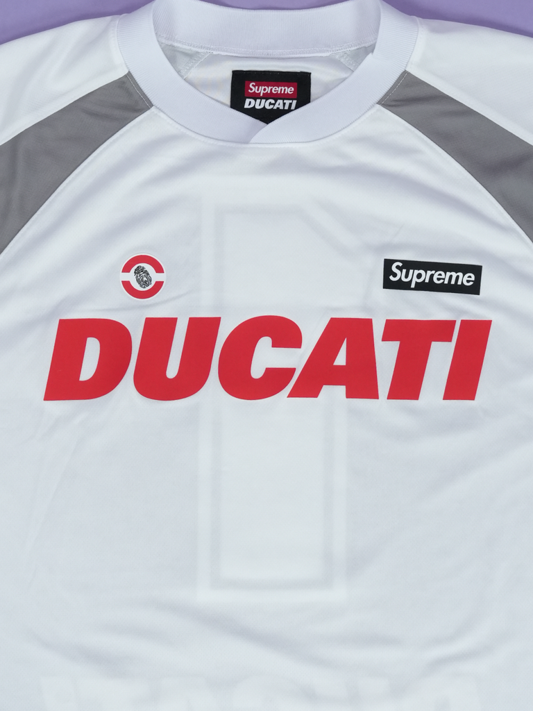 Supreme / Ducati Soccer Jersey White