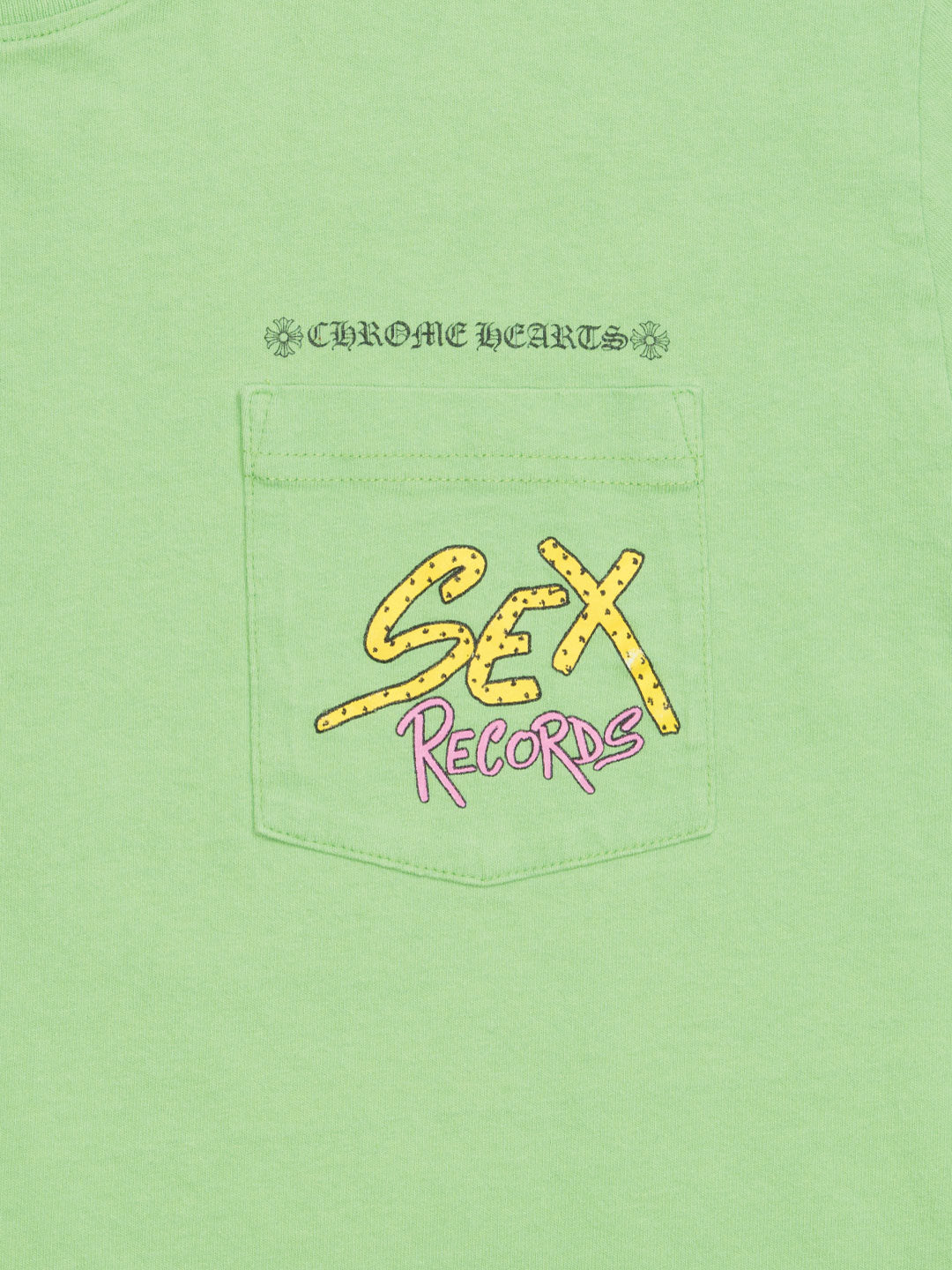 Chrome Hearts Matty Boy Sex Records T-Shirt Green