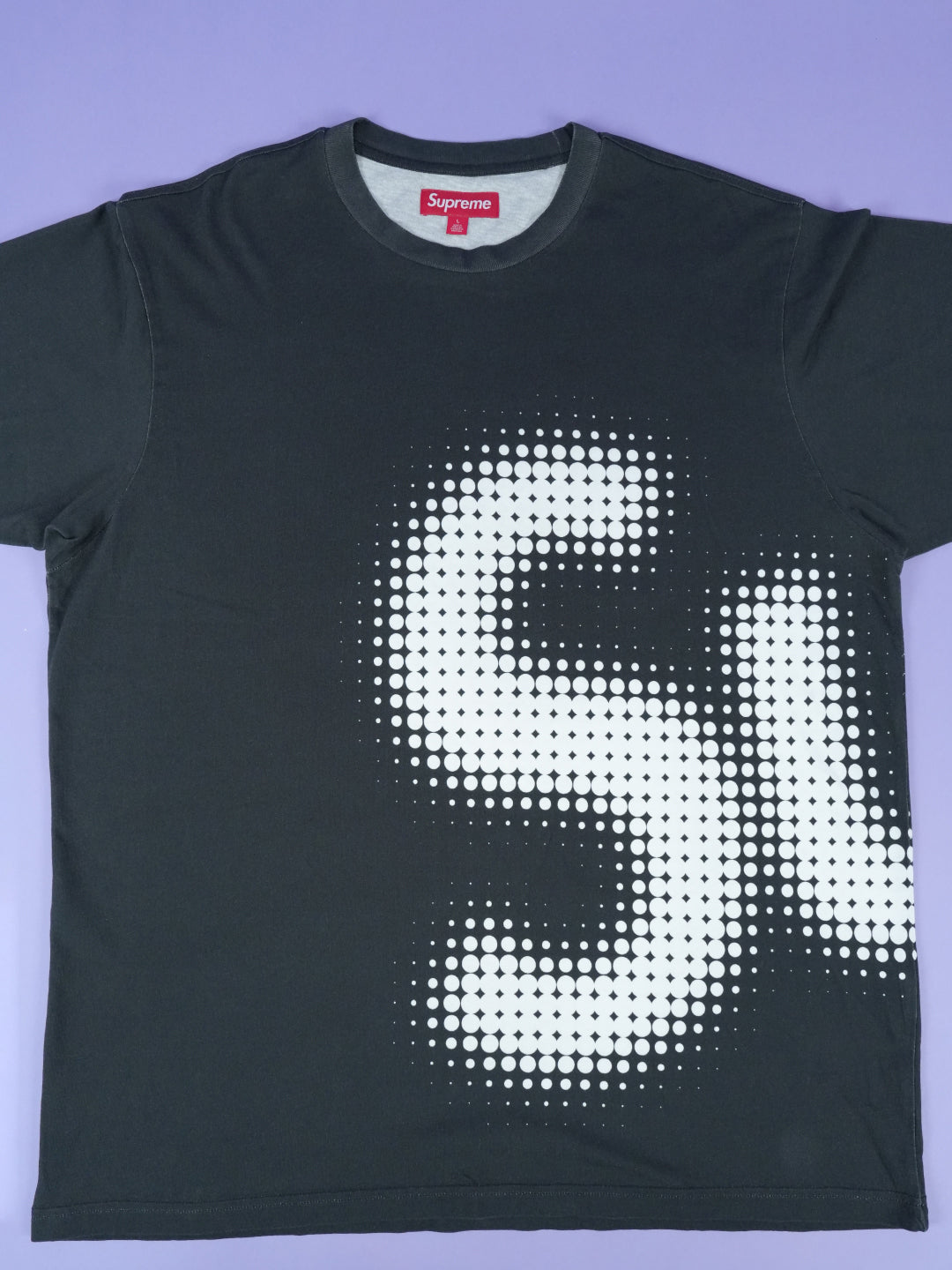 Supreme Halftone S/S Top Black – YFIFTEEN