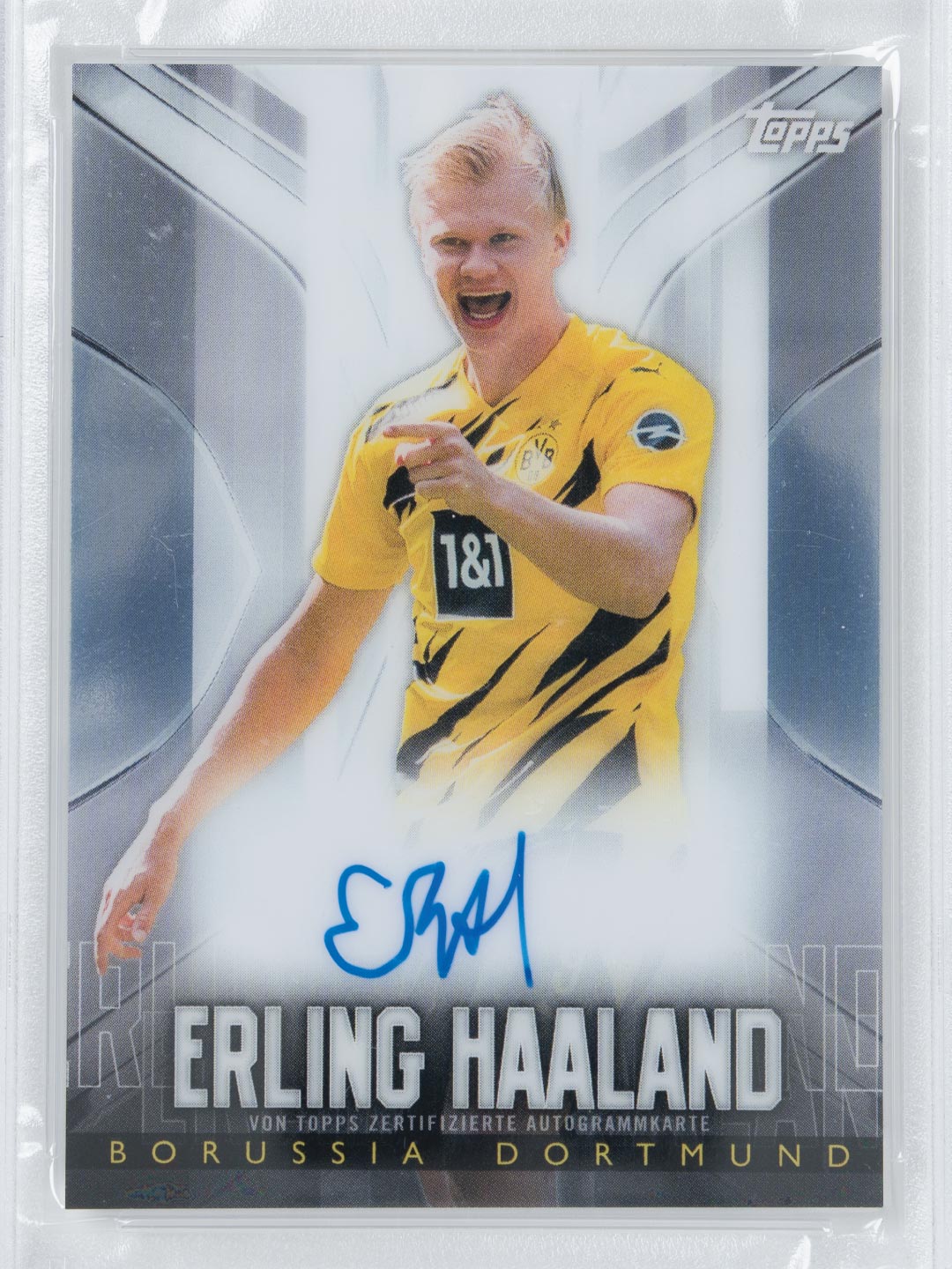 Topps 2019 Topps Chrome UCL	Autographs (Erling Haaland) (/44)