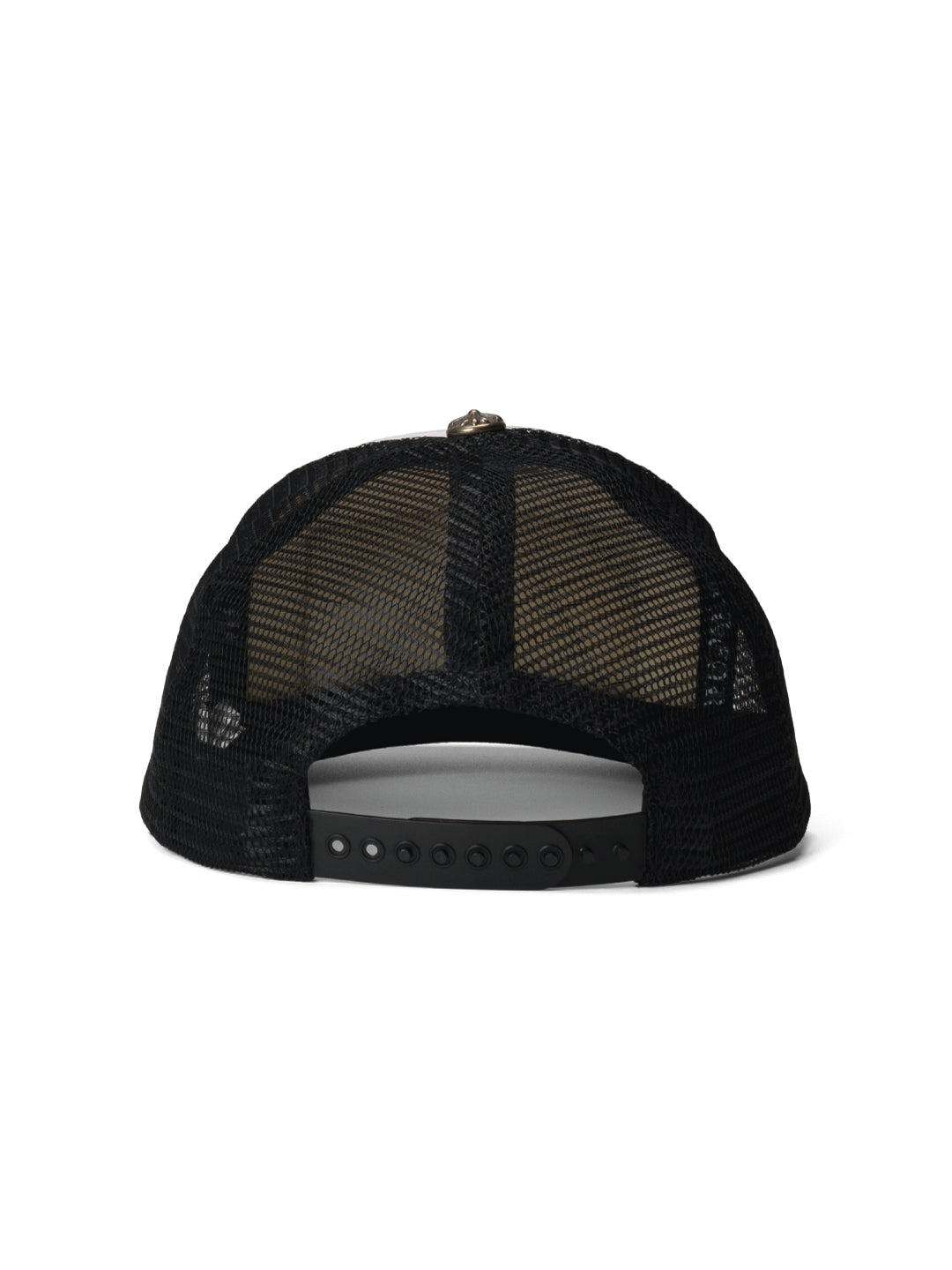 Chrome Hearts CH Hollywood Trucker Cap Black/White