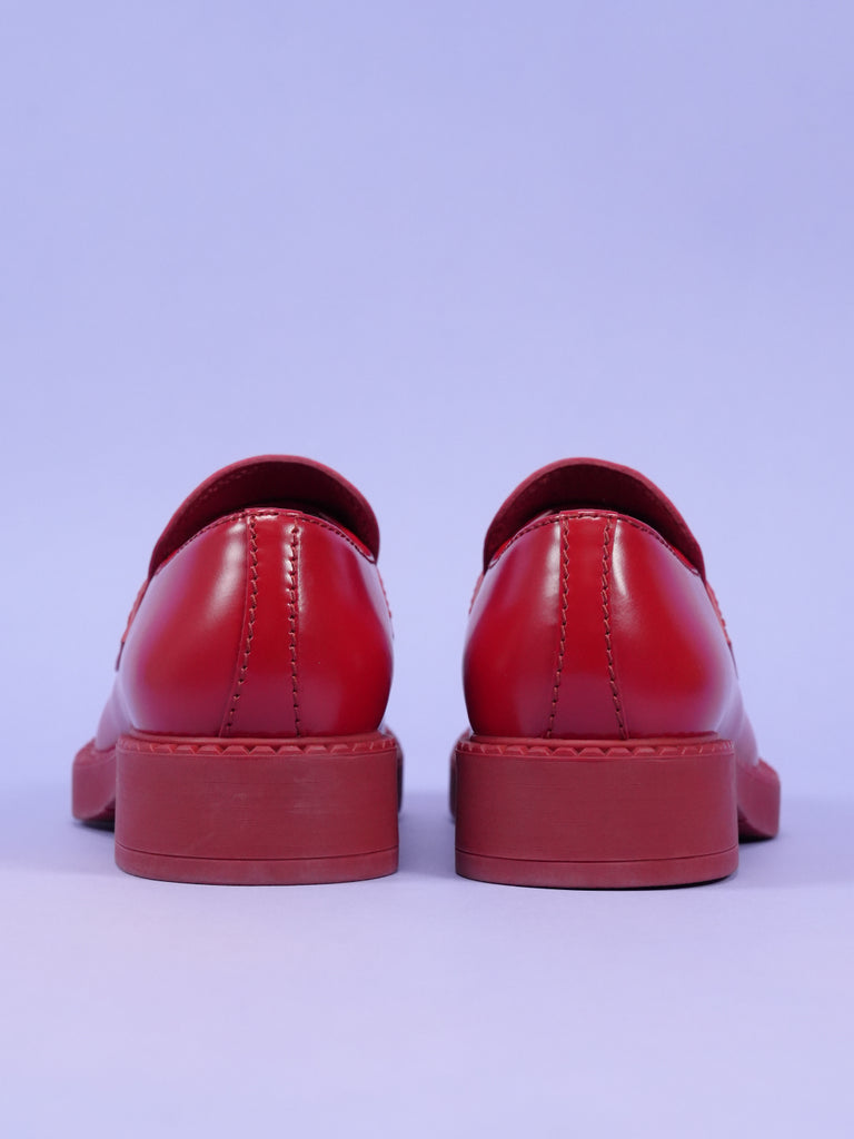 Prada Loafers Red