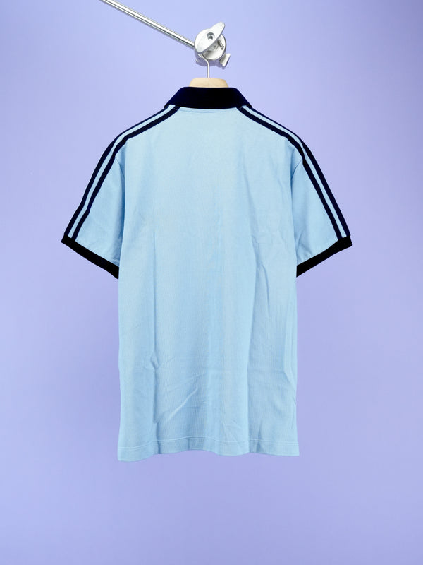 Gucci / Adidas Piquet Polo Shirt Blue