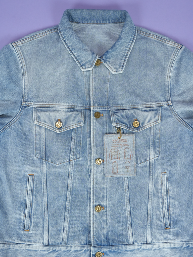 Louis Vuitton DNA Denim Jacket Blue