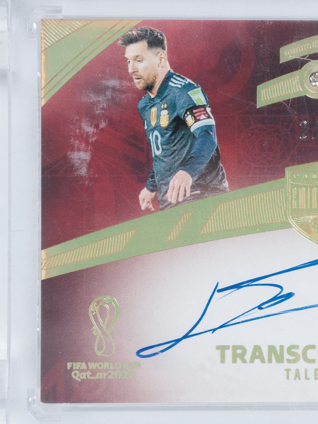 Panini 2022 Panini Eminence Transcendent Talents Autographs (Lionel Messi)	(/5)