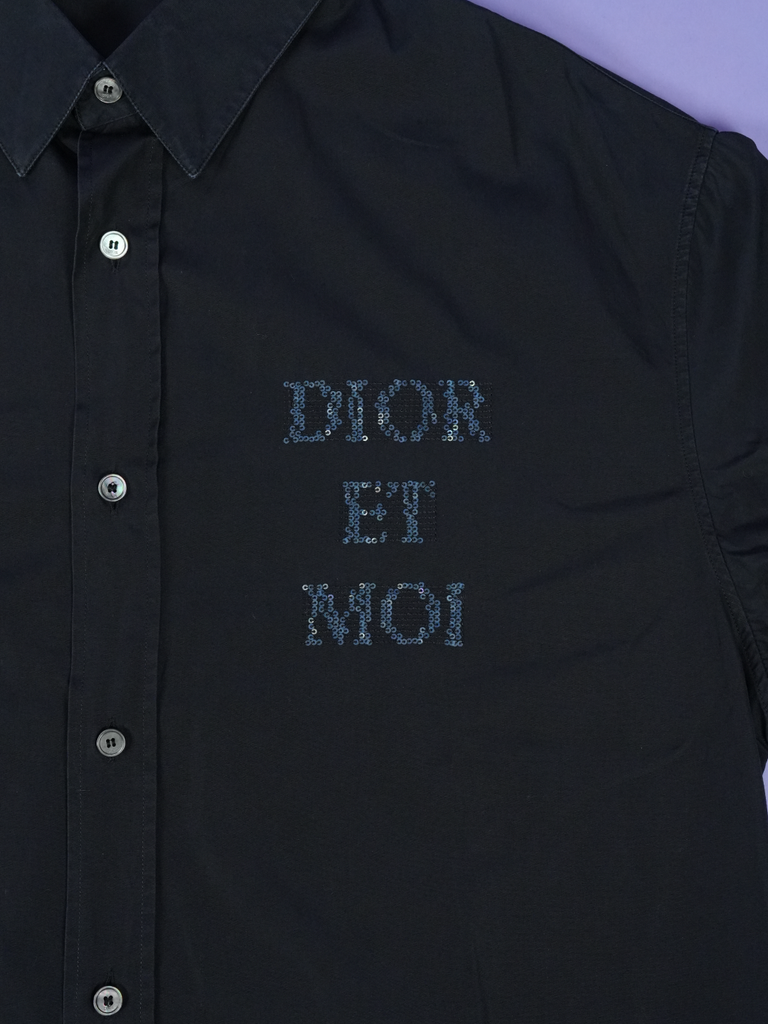 Dior Dior & Moi Embroidery Shirt Black