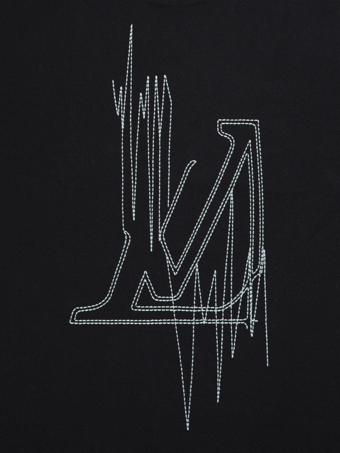 Louis Vuitton LV Frequency Graphic T-Shirt Black