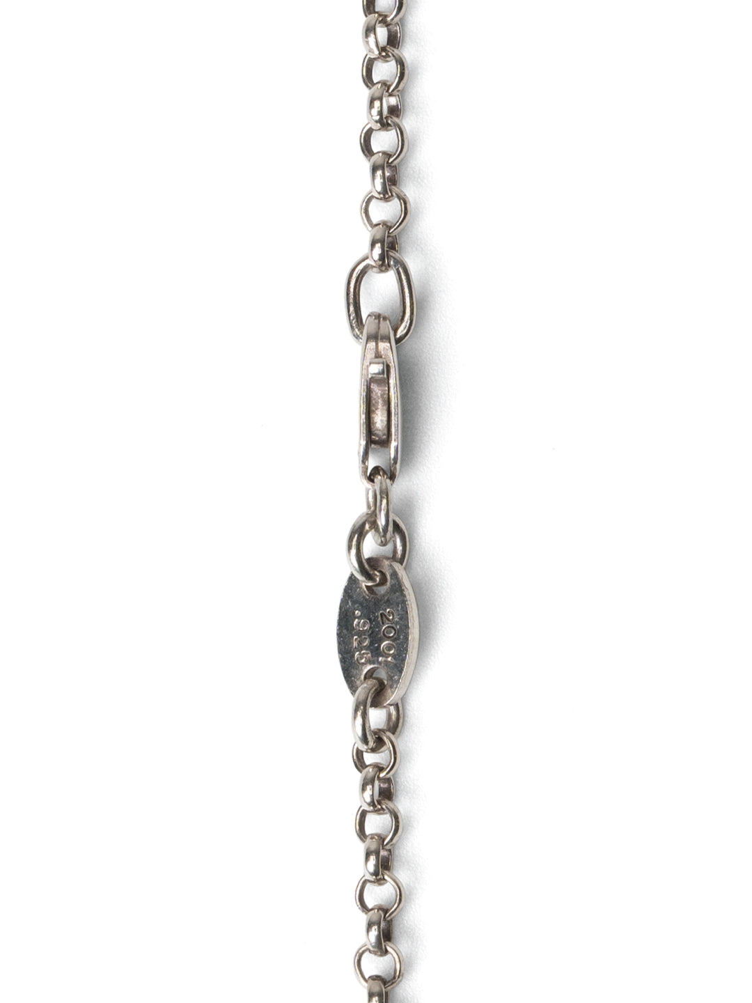 Chrome Hearts Roll Chain Necklace Silver