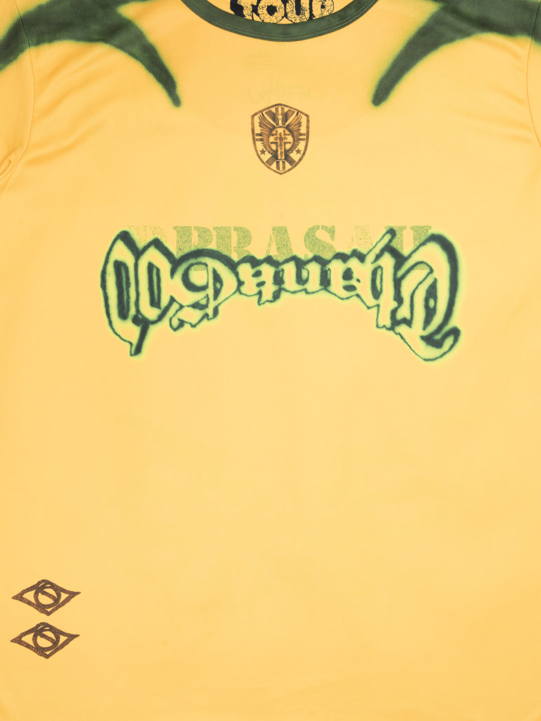 Travis Scott Brazil Soccer Jersey Yellow