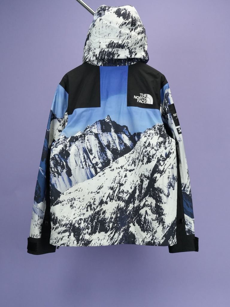 Supreme / The North Face Mountain Parka Blue/White