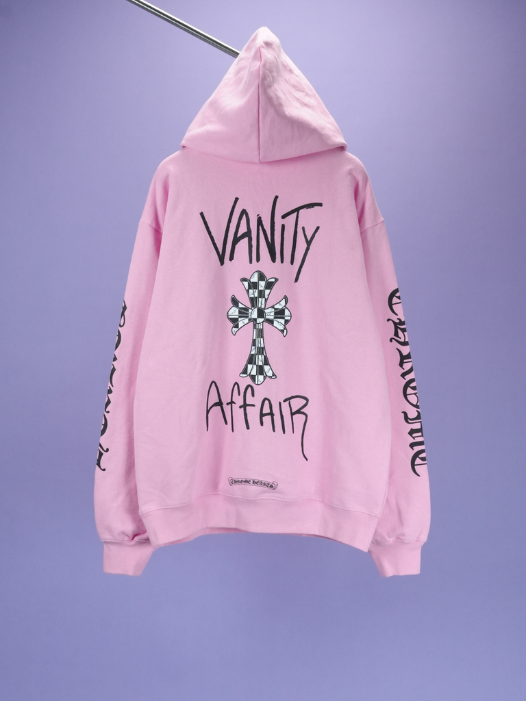 Chrome Hearts Matty Boy Vanity Affair Hoodie Pink