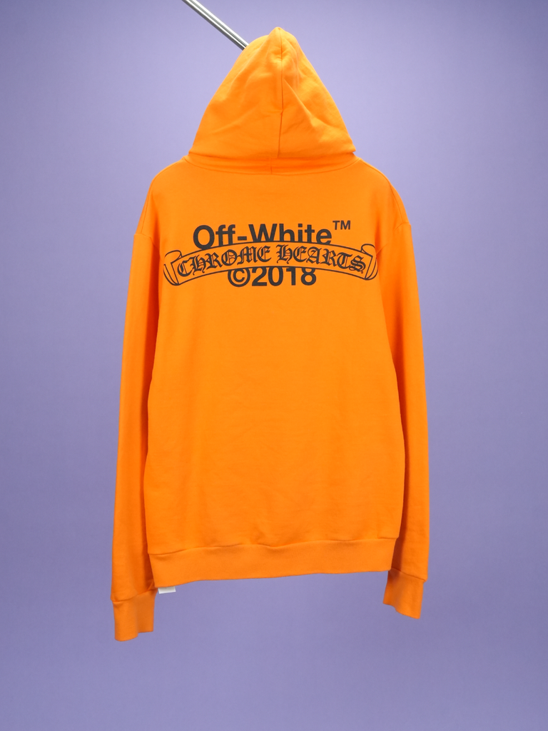 Chrome Hearts / Off-White 2018 Hoodie Orange