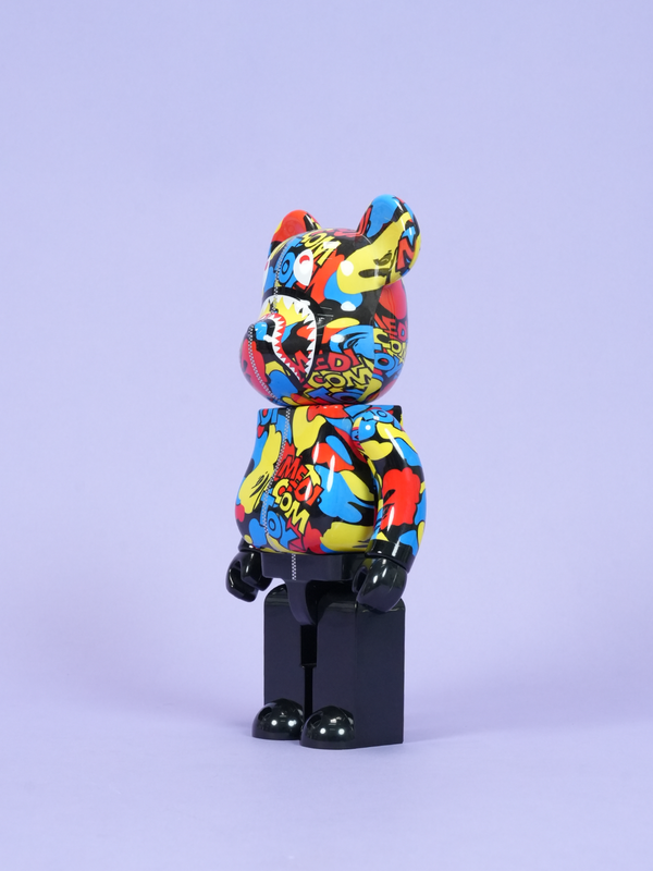 Bape / Bearbrick / Medicom Toy Camo Shark 400%