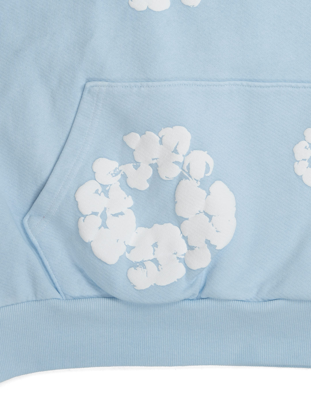 Denim tears Mono Cotton Wreath Sweatshirt Blue