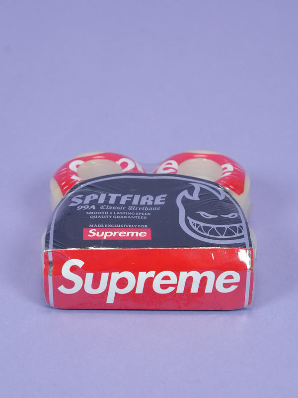 Supreme / Spitfire Shop Logo Wheels White