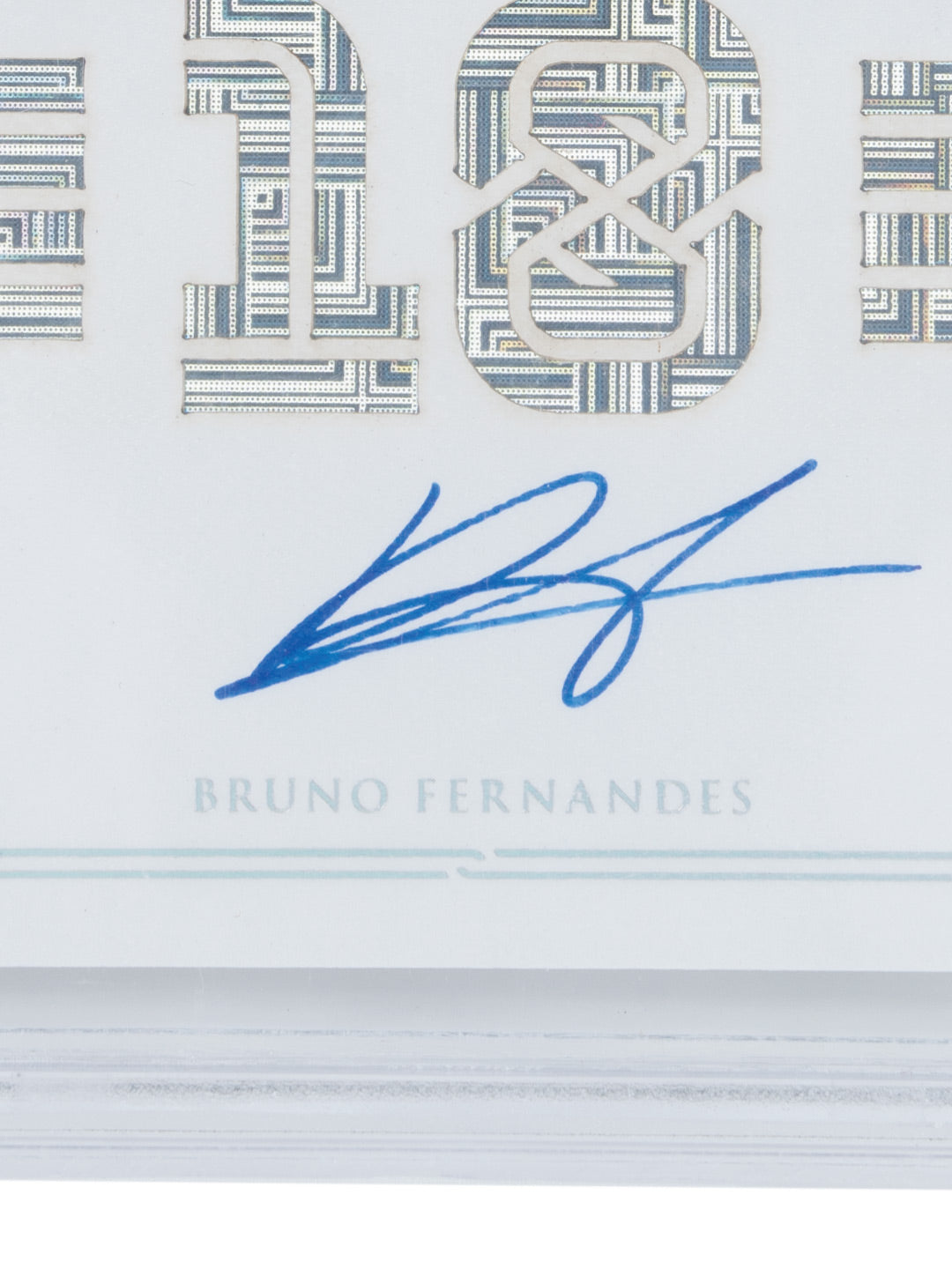 Panini 2020-21 Panini Impeccable Impeccable Jersey Number Autographs (Bruno Fernandes) (/18)