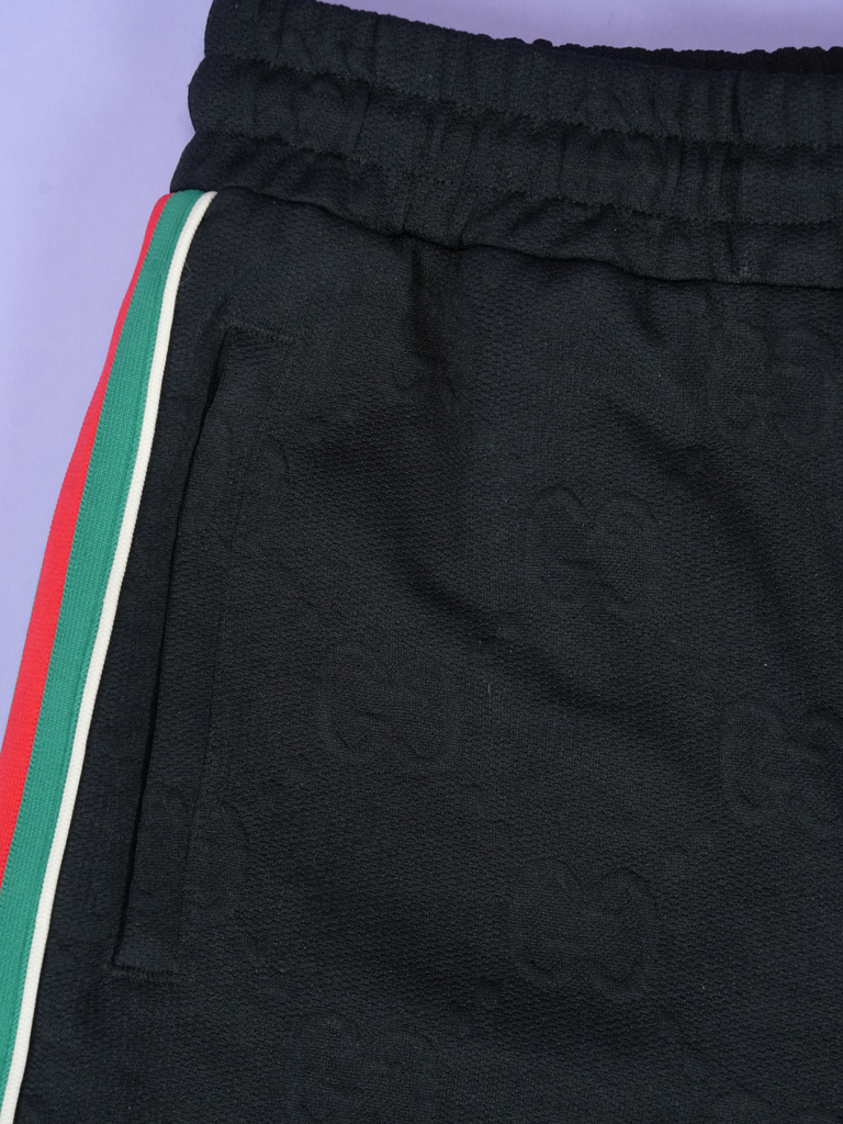 Gucci GG Jacquard Jersey Bermuda Short Black