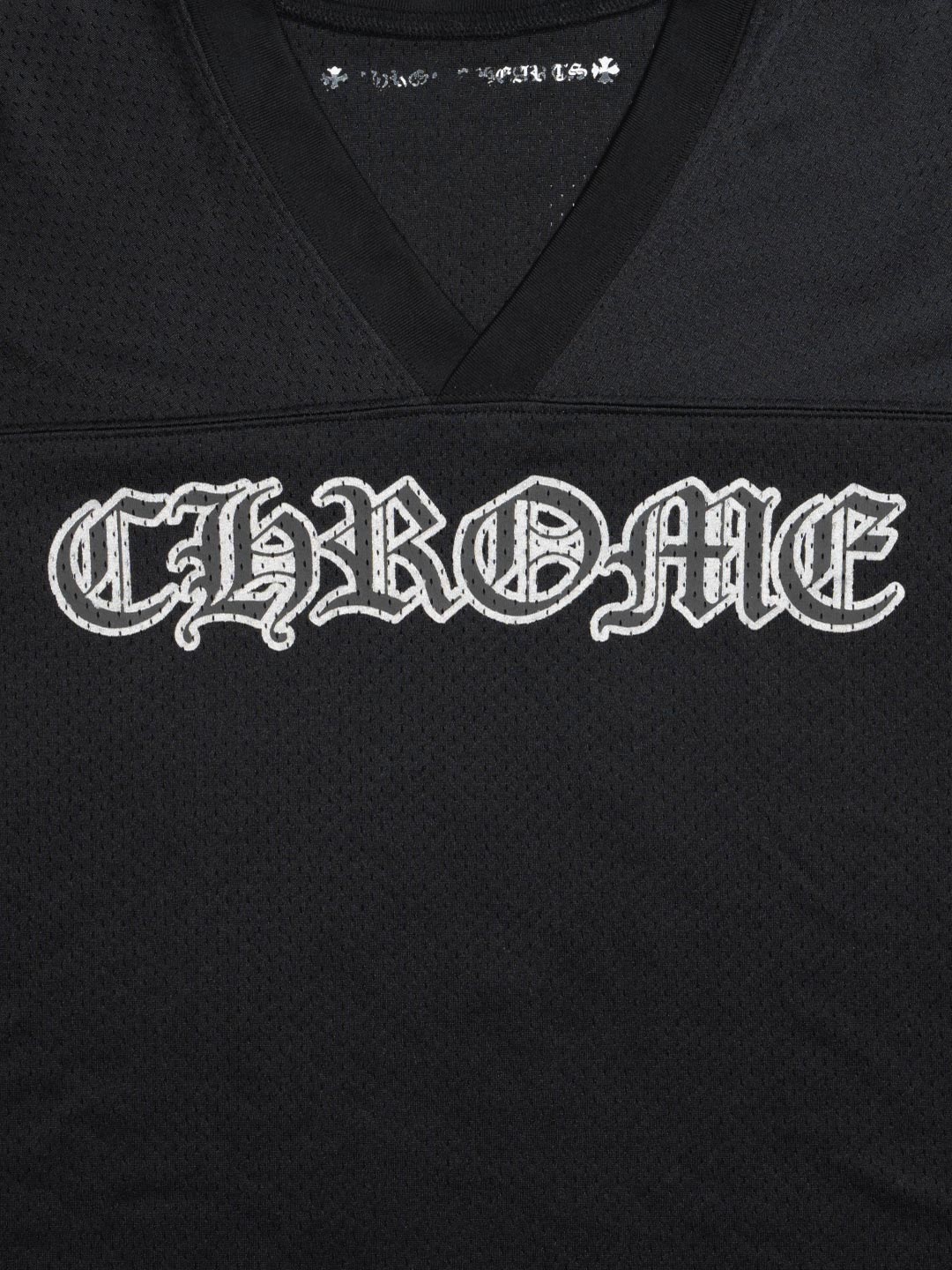 Chrome Hearts Mesh Stadium L/S Jersey Black