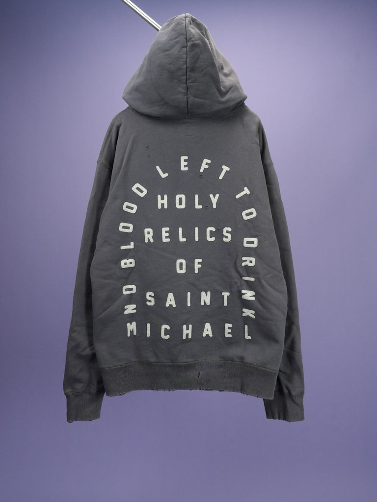 Saint Mxxxxxx Holy Relics Hoodie Grey