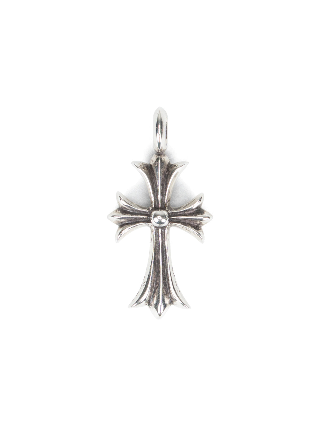 Diamond Cross Pendant Silver