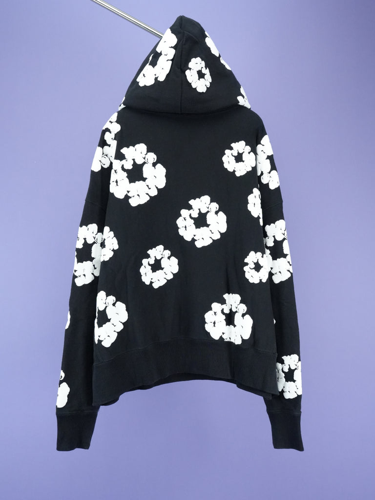 Denim Tears / Readymade Cotton Wreath Hoodie Black