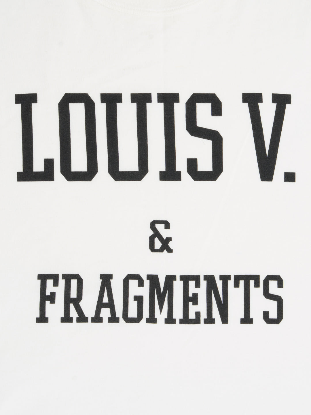 Louis Vuitton / Fragment T-Shirt	White