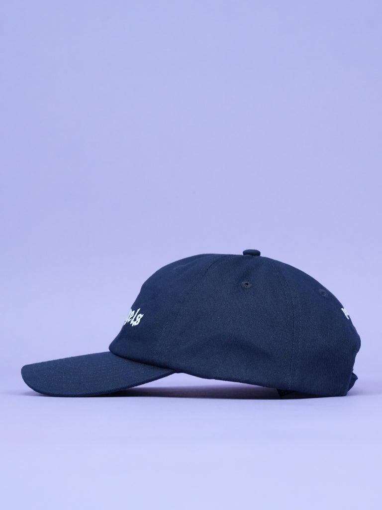 Palm Angels Logo Cap Navy