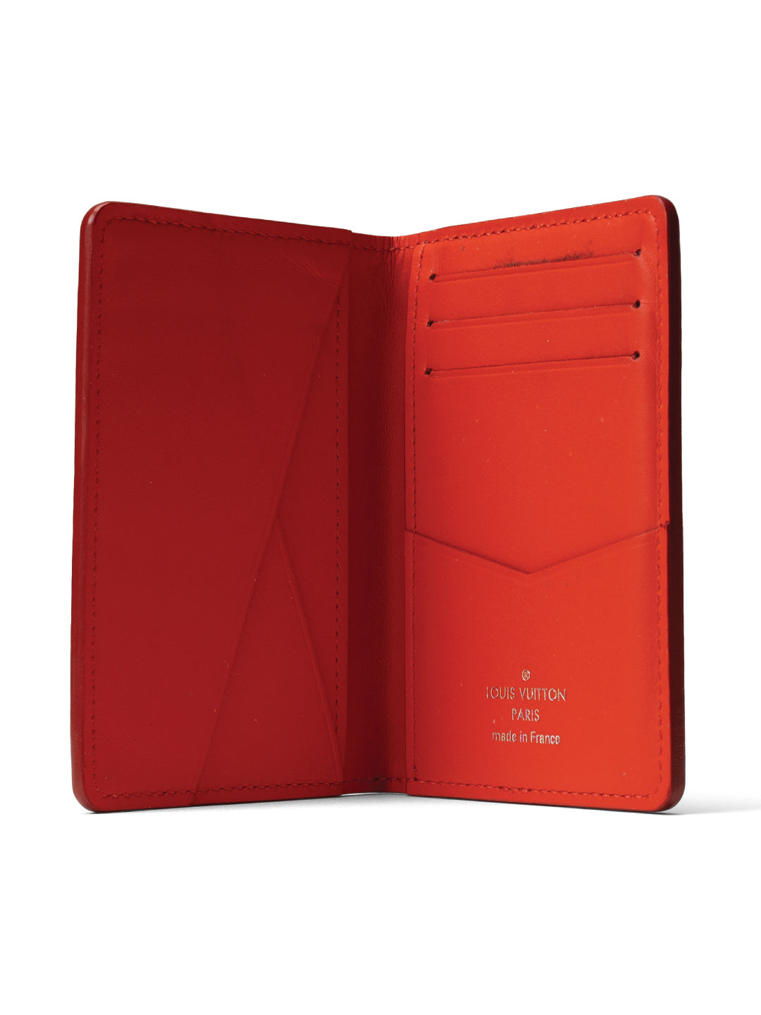 Louis Vuitton	Pocket Organizer Vermillion Red