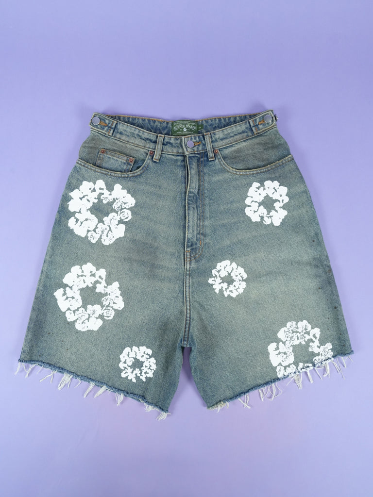 Denim Tears Wreath Short Dirty Wash