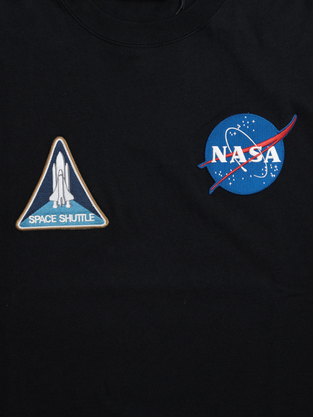 Balenciaga Nasa Space Multi Patch T-Shirt Black