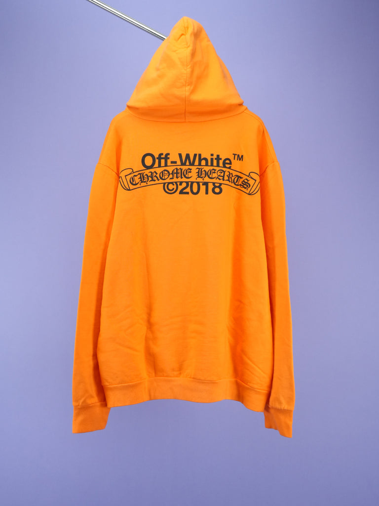 Chrome Hearts / Off-White 2018 Hoodie Orange