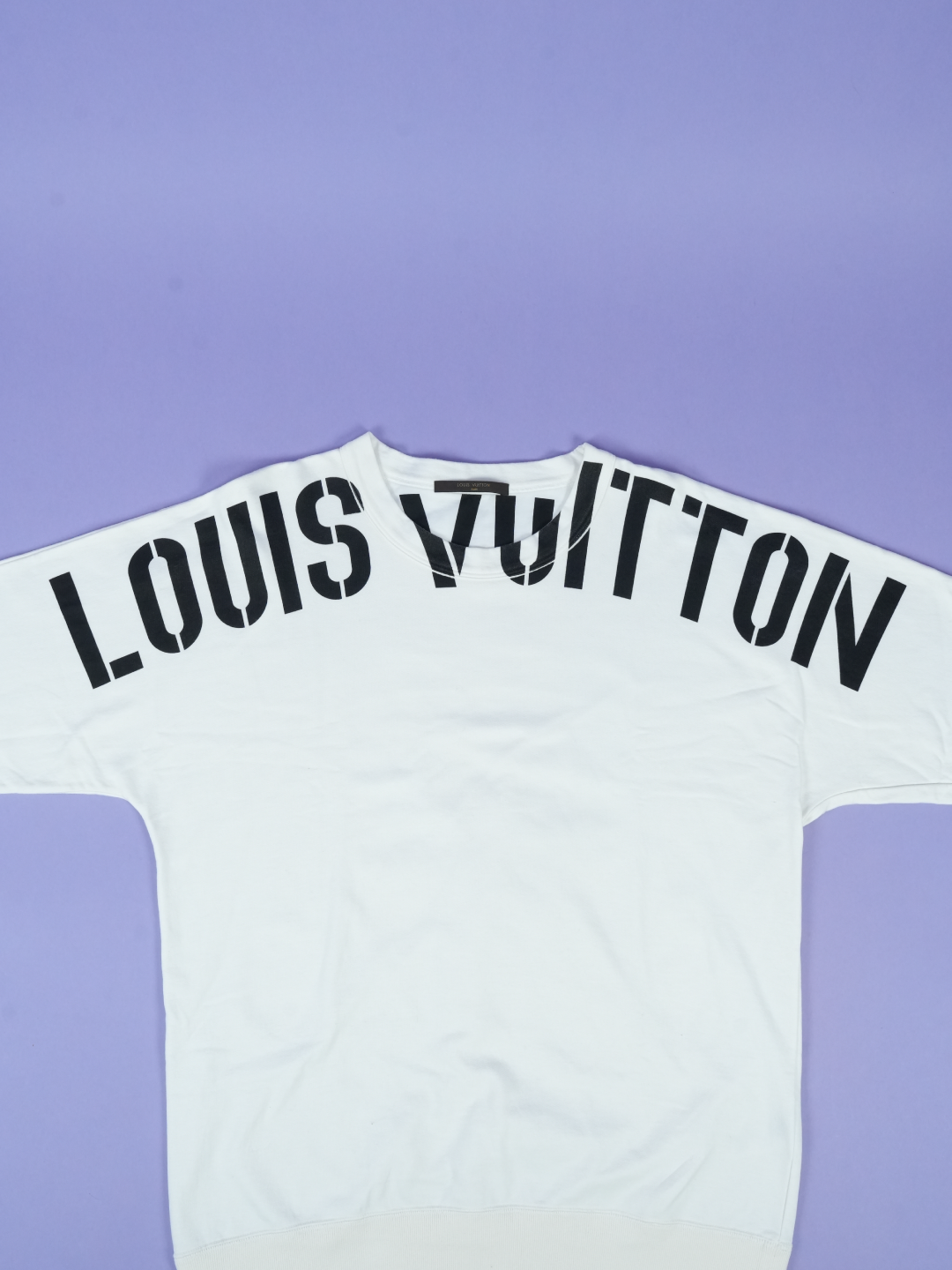 Louis Vuitton / Fragment Graphic Short Sleeve Sweatshirt White