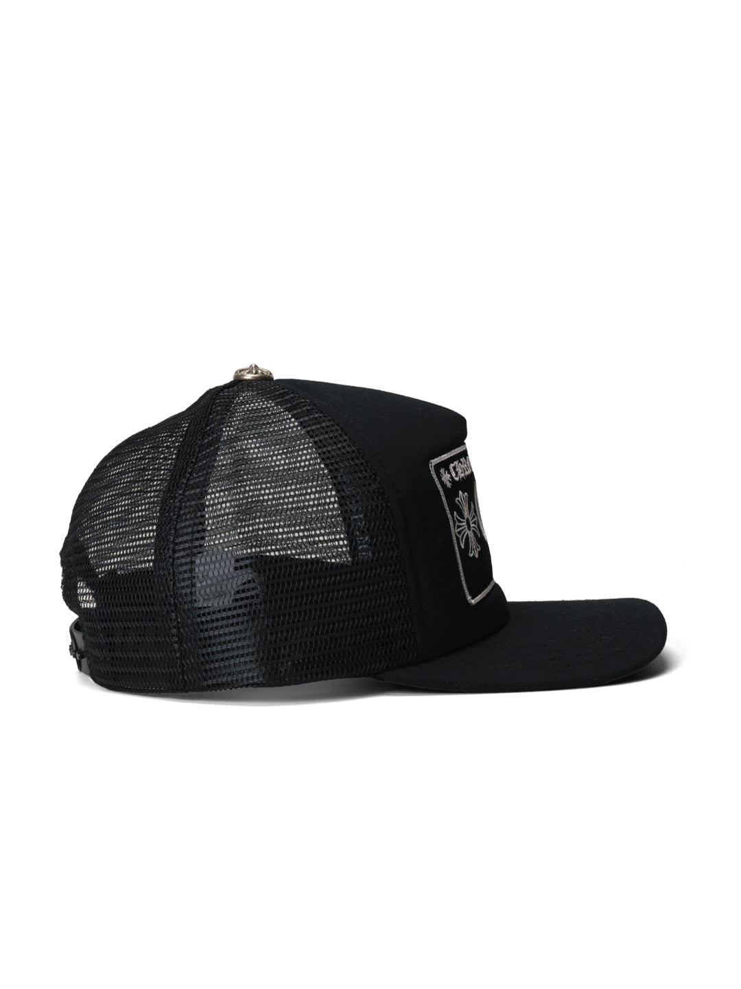 Chrome Hearts CH NYC Trucker Cap Black/Black