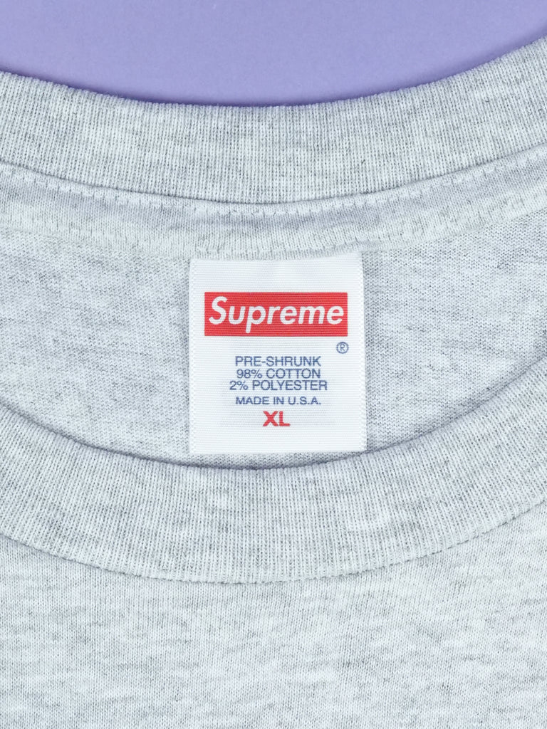 Supreme Box Logo Tee (FW23) Ash Grey