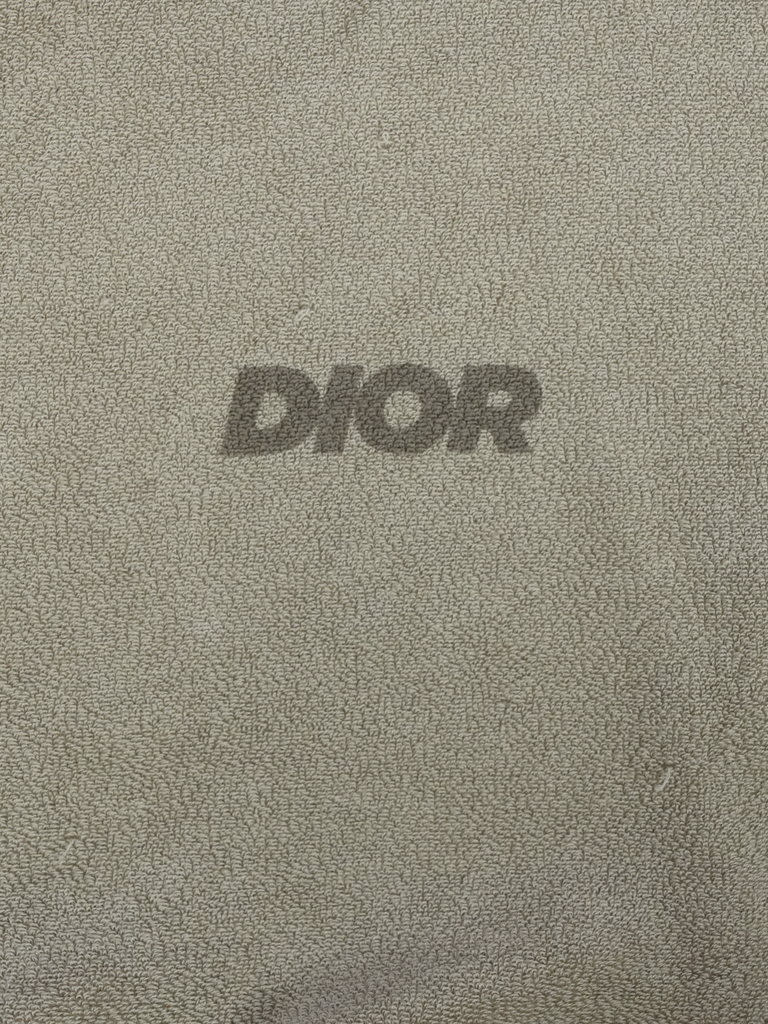 Dior Terry Toweling T-Shirt Brown