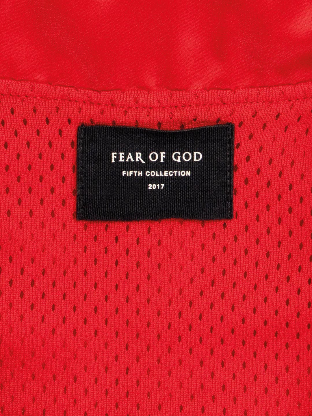 Half-Zip Coaches Jacket Red