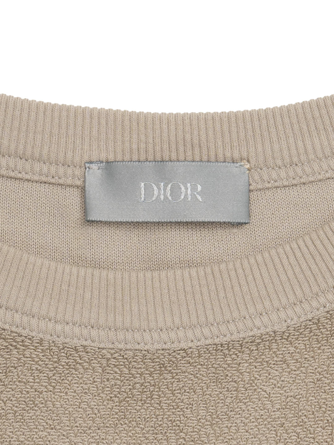 Dior Terry Toweling T-Shirt Brown