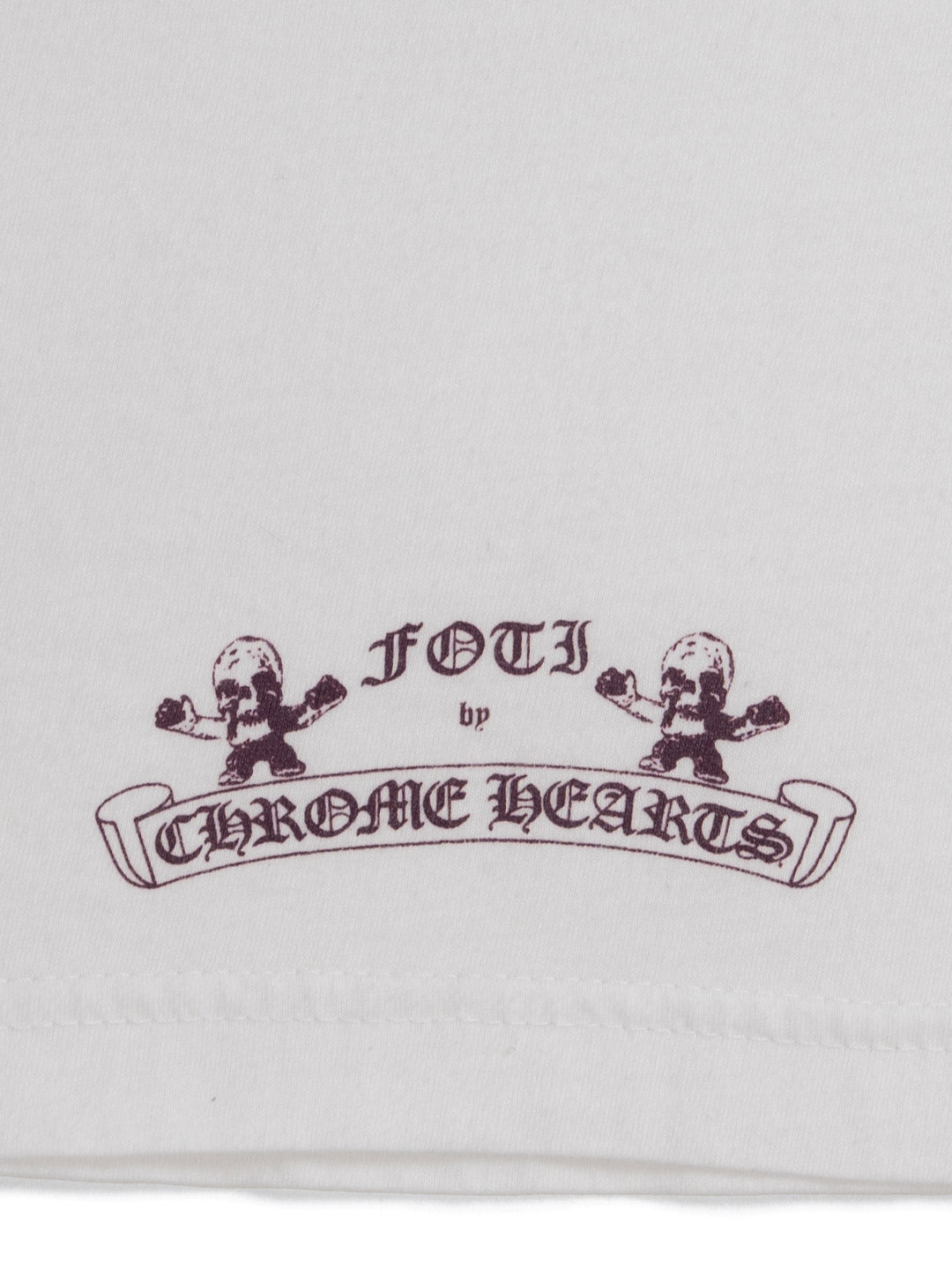 Chrome Hearts / Foti Harris Teeter Logo T-Shirt White