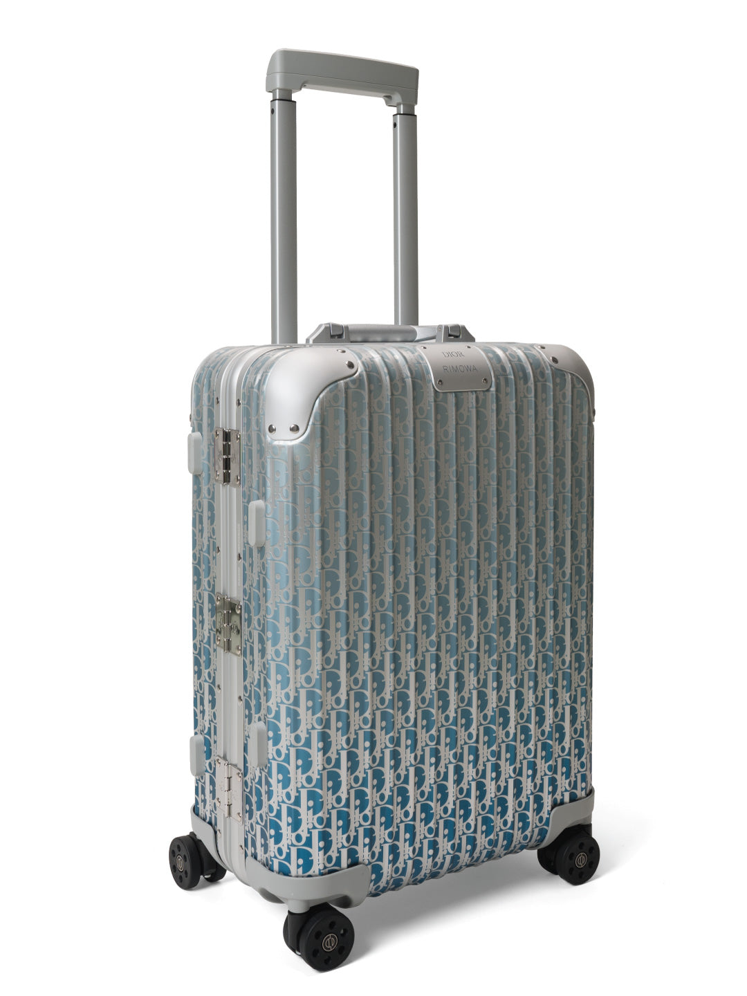 Rimowa / Dior Cabin Suitcase Grey/Blue