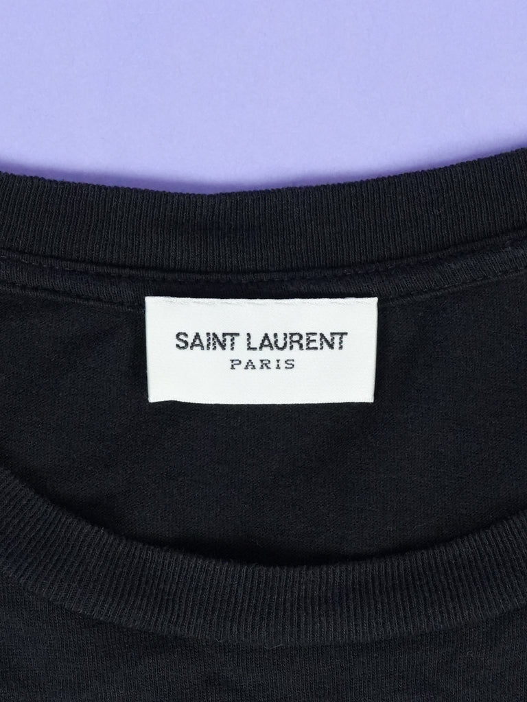 Saint Laurent Rockstar T-Shirt Black