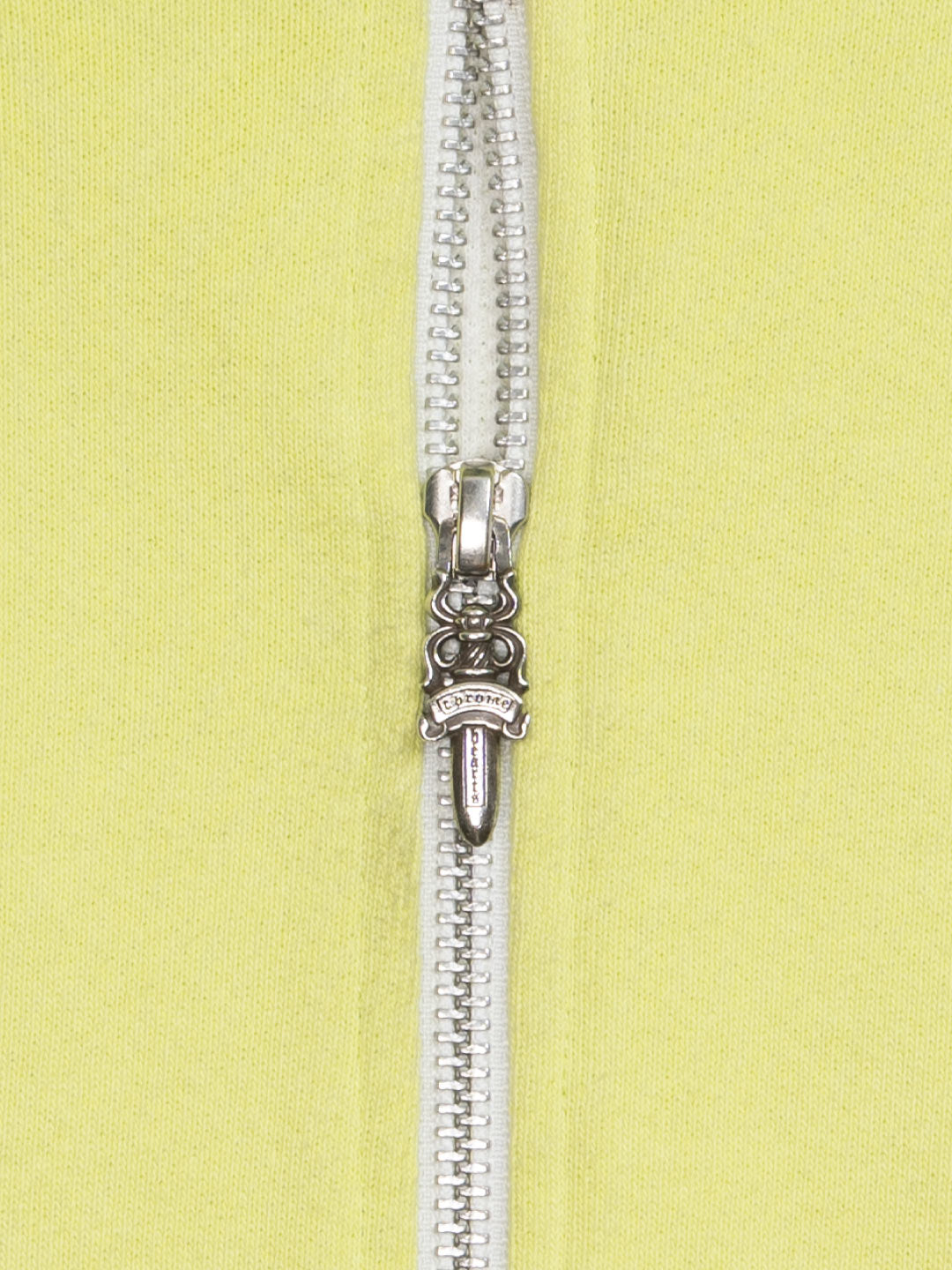 Chrome Hearts Matty Boy Link Zip Up Lime Green