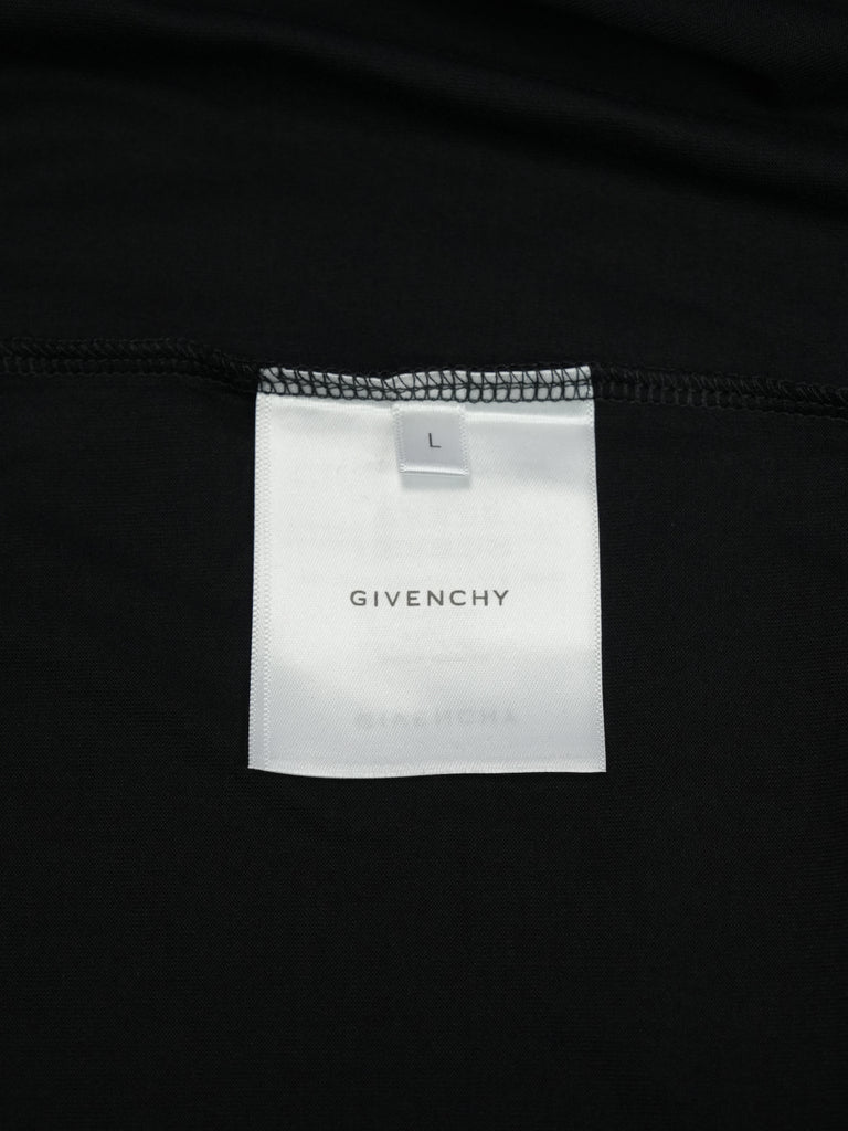 Givenchy College Logo Printed T-Shirt Black