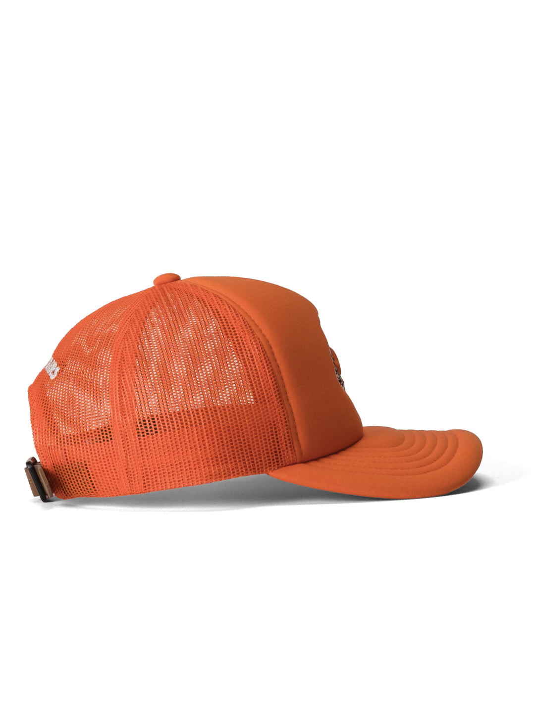 Denim Tears Cotton Peace Wreath Trucker Hat Orange