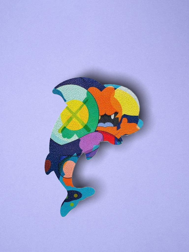 Kaws Tokyo First Piranhas When You're Sleeping Jigsaw Puzzle (1,000 Pieces)