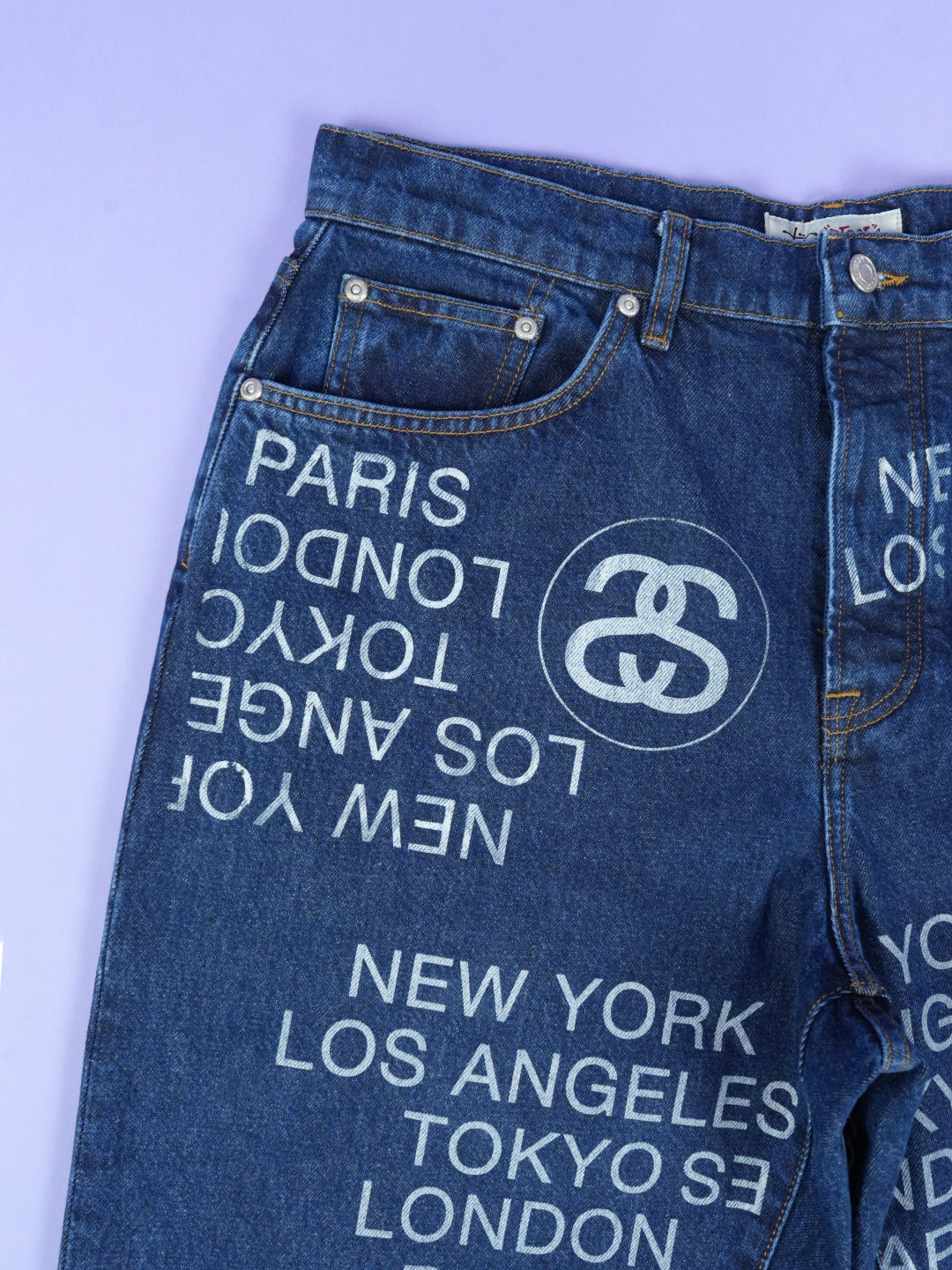 Stussy Big Ol' Denim City Link Jean One Wash