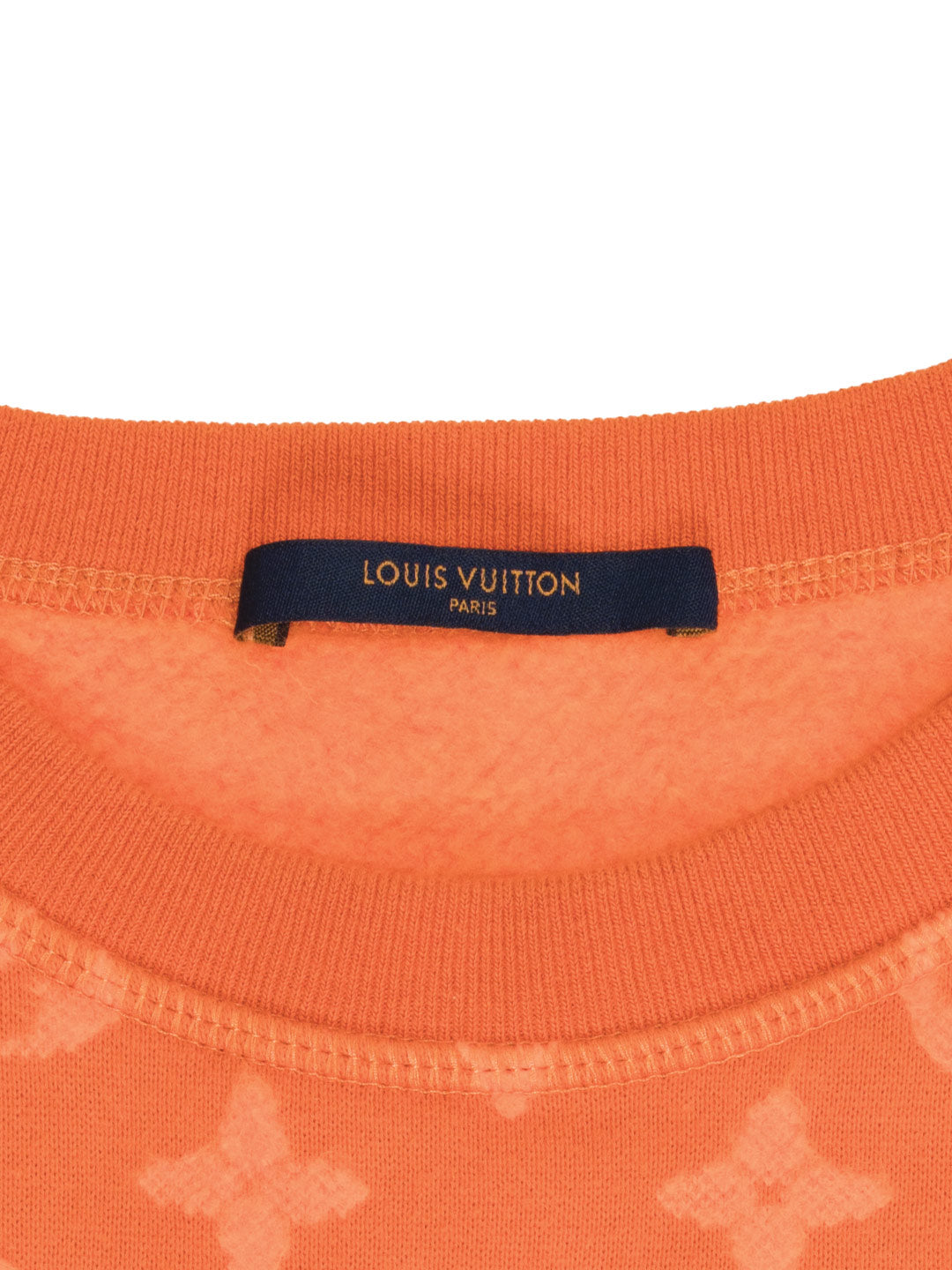 Louis Vuitton Monogram Jacquard Sweater Orange